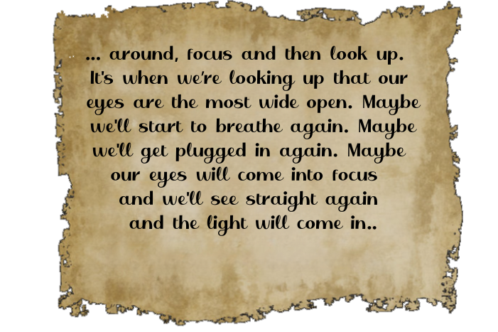Scroll with note